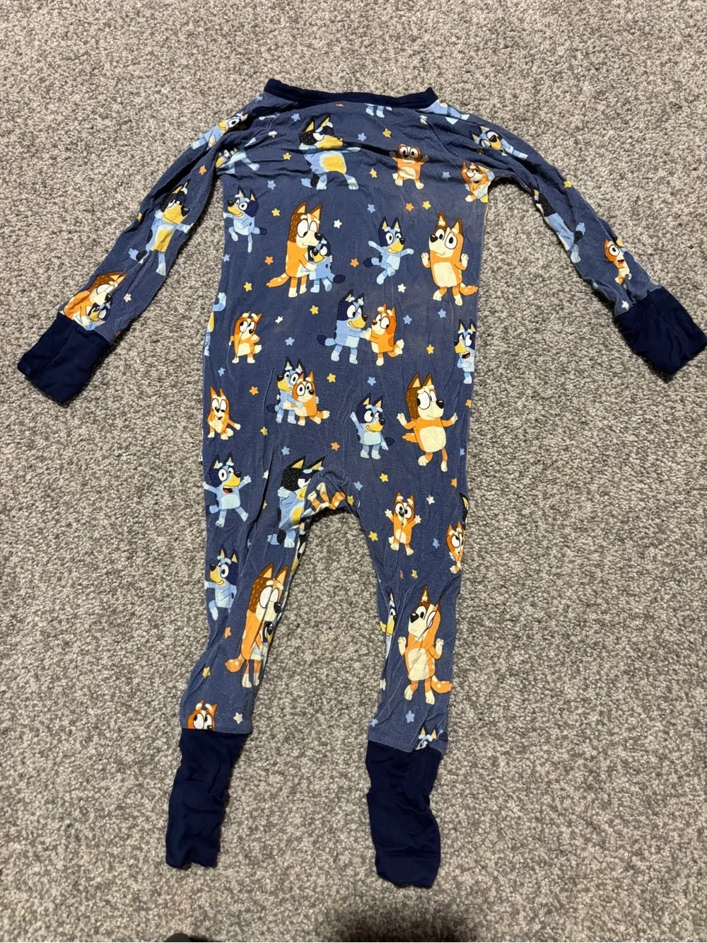 Little Sleepies - Bluey Dance Party Zippy (6-12 mo)